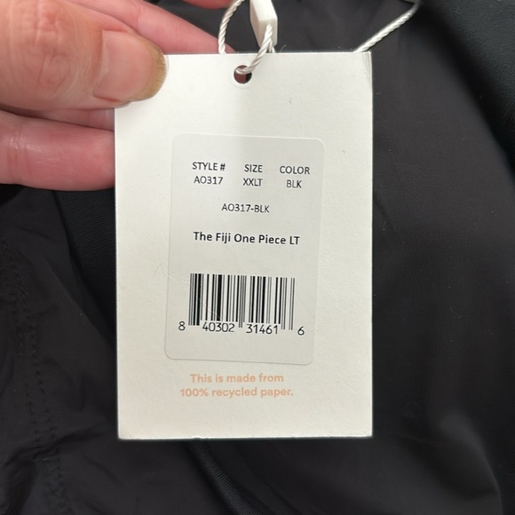 Andie The Fiji One Piece LT Swimsuit size XXL long torso NWT - Picture 3 of 7